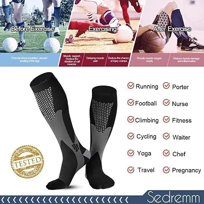 Legease Compression Socks - Anti-fatigue compression socks.